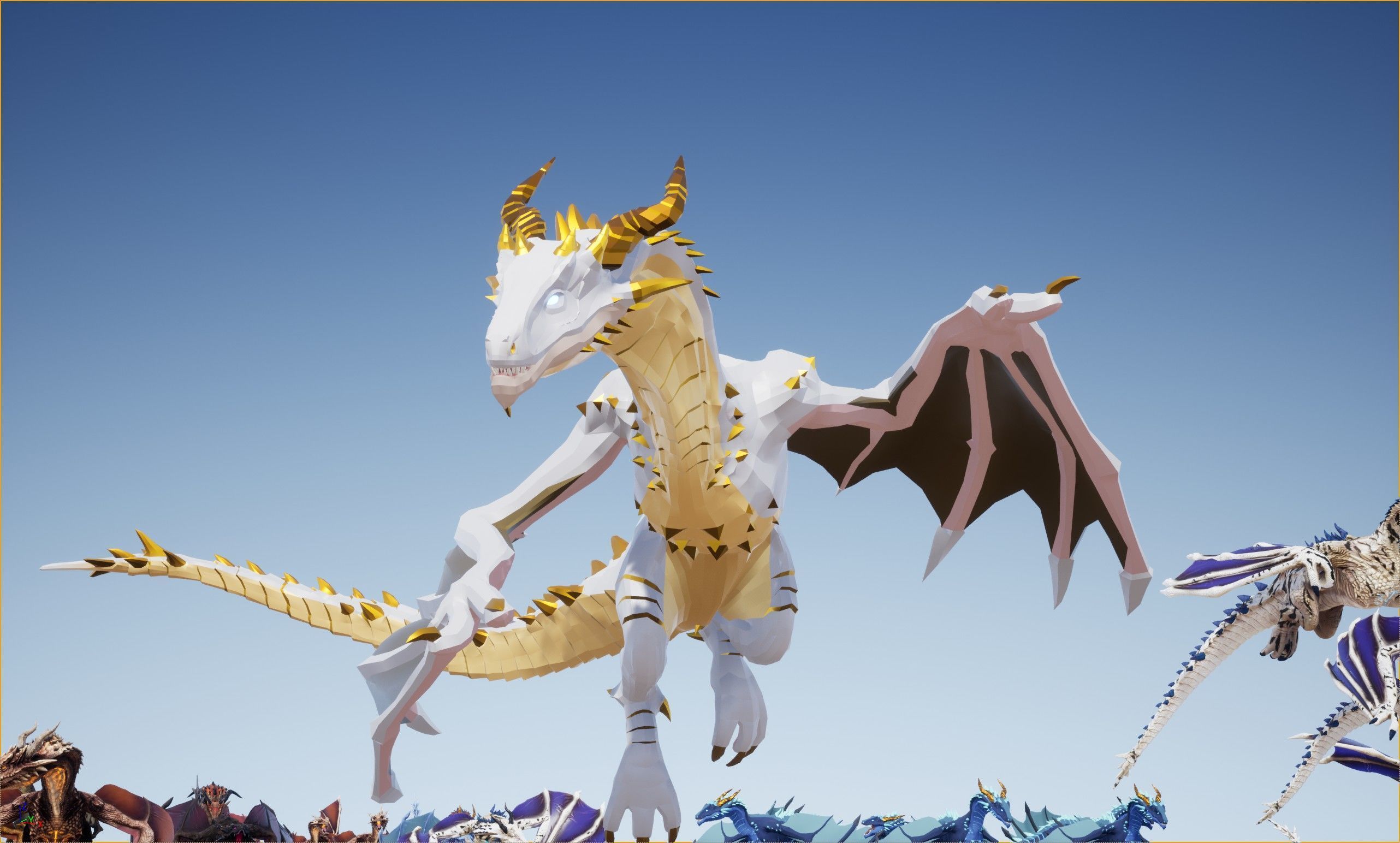 Kuzar the Magnificent Low-poly 3D model_15