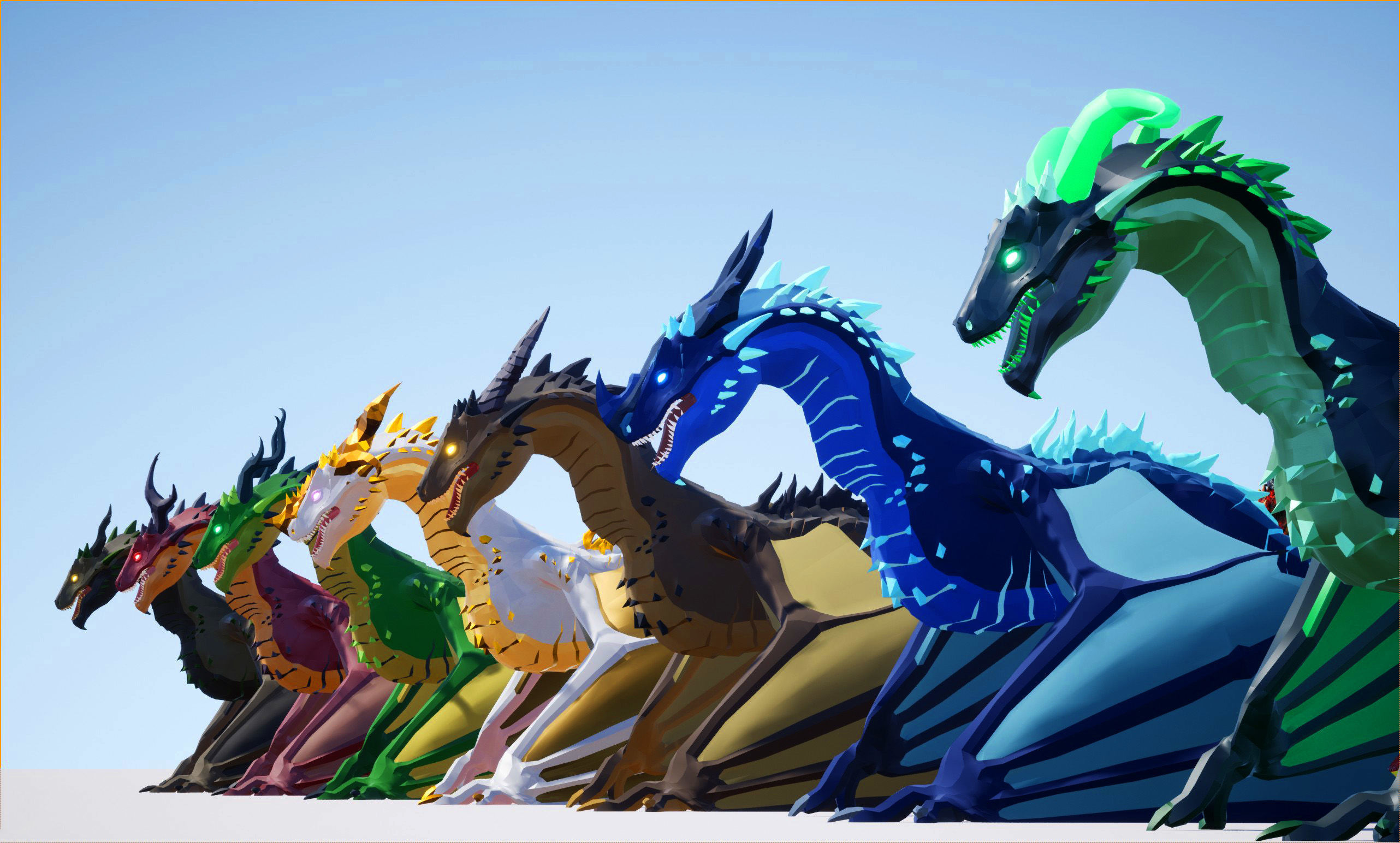 Kuzar the Magnificent Low-poly 3D model_3