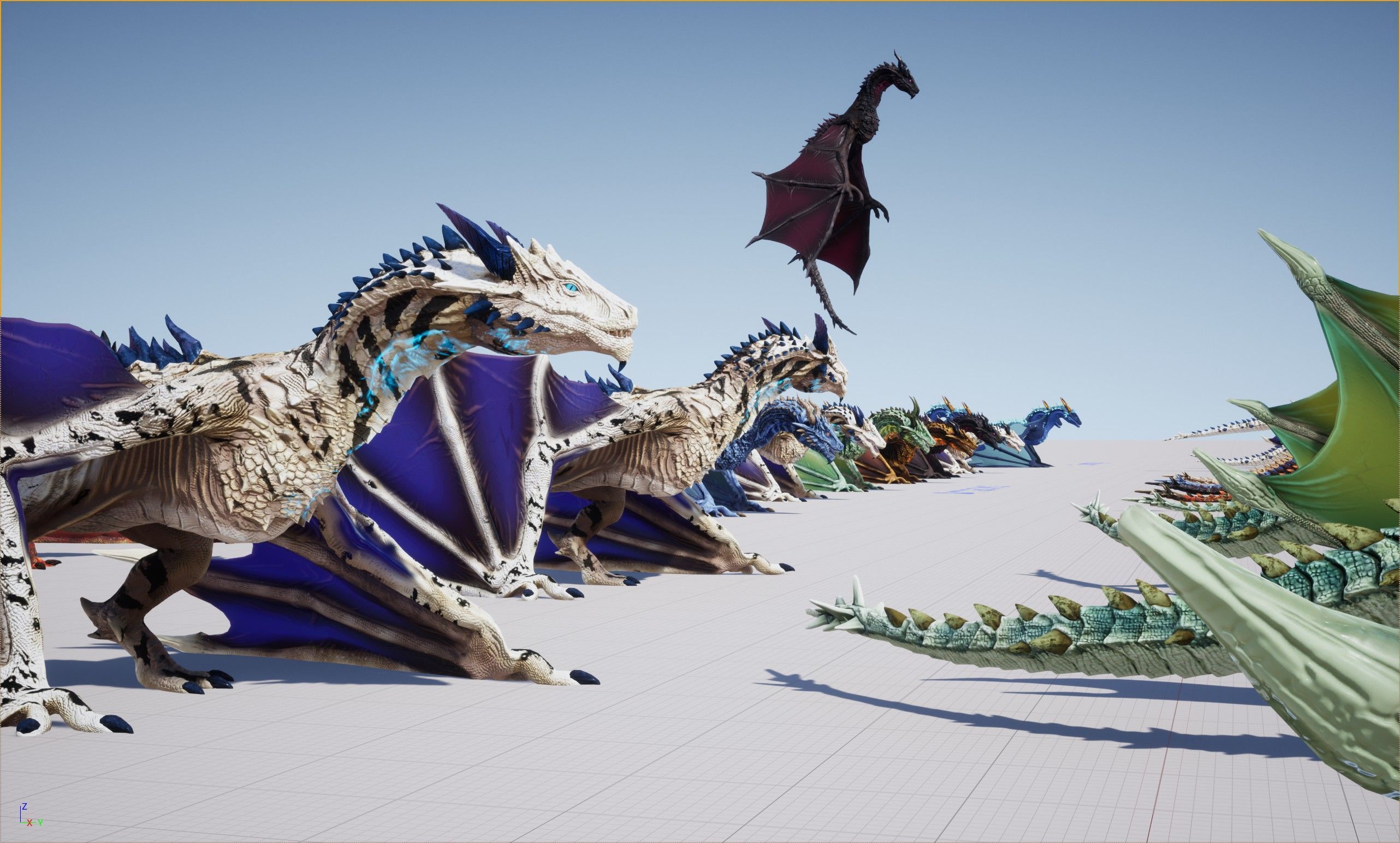 Kuzar the Magnificent Low-poly 3D model_12