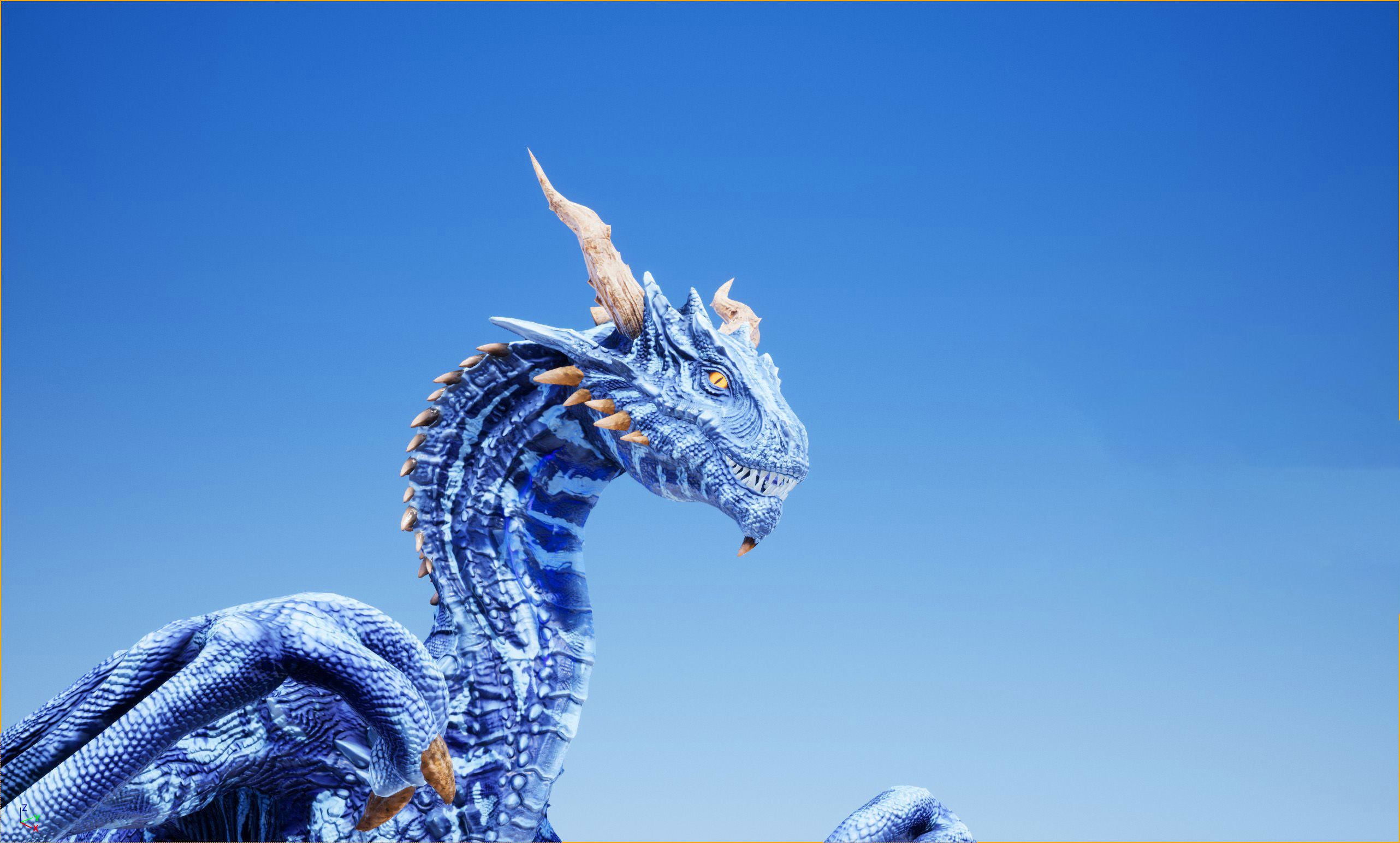 Kuzar the Magnificent Low-poly 3D model_19