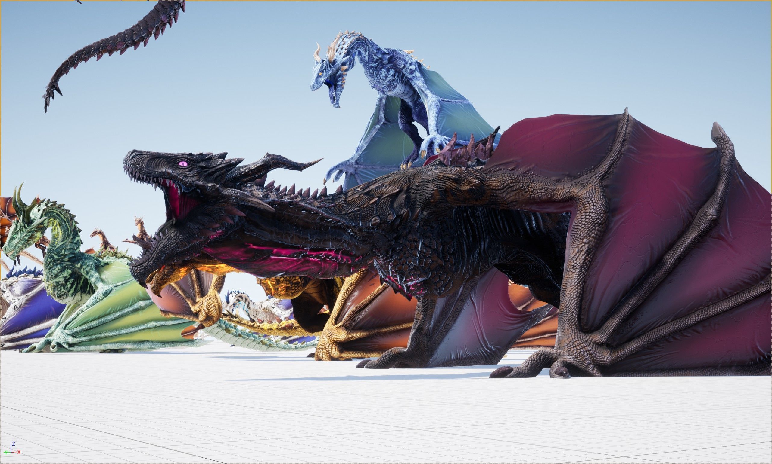 Kuzar the Magnificent Low-poly 3D model_16