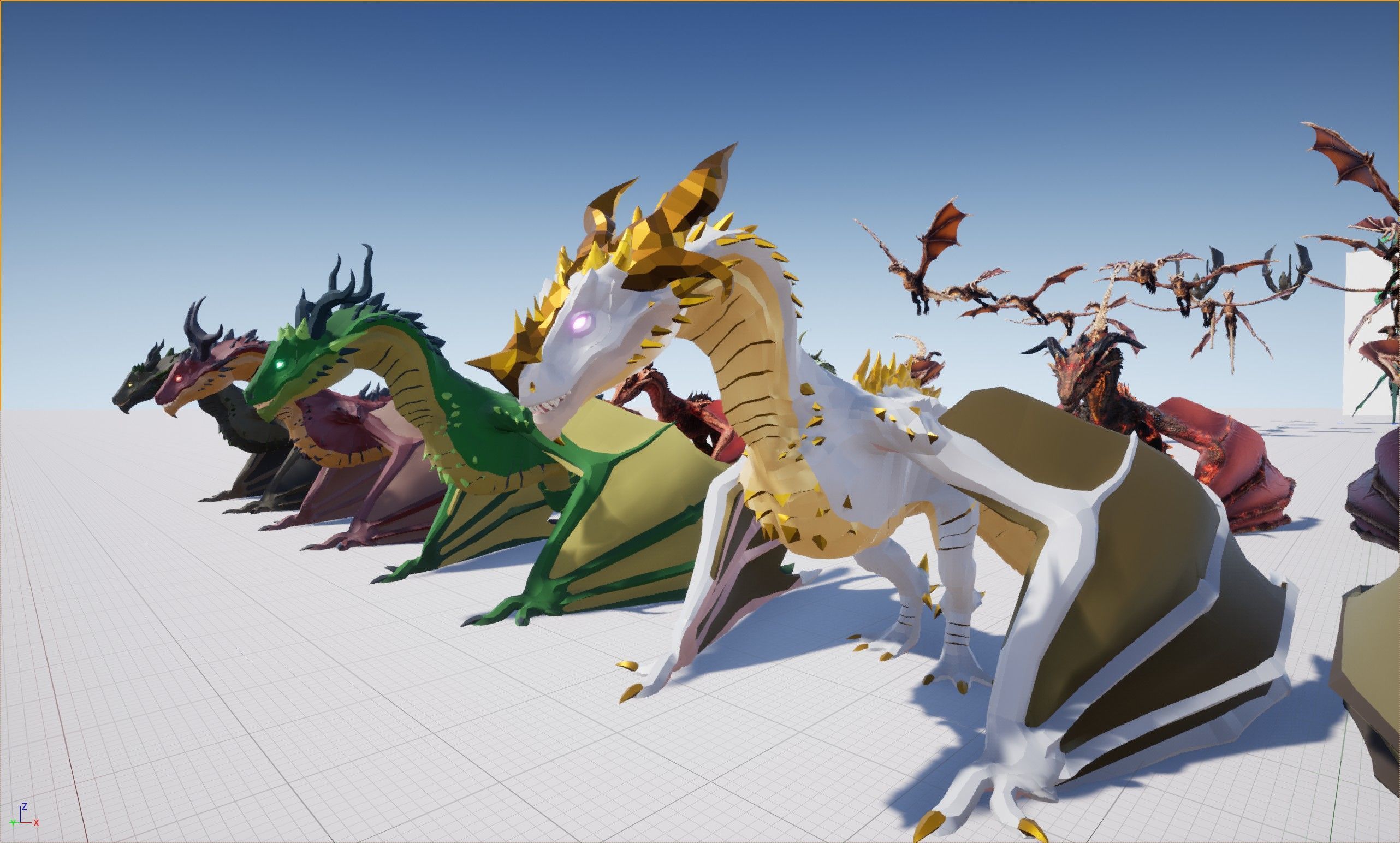 Kuzar the Magnificent Low-poly 3D model_11