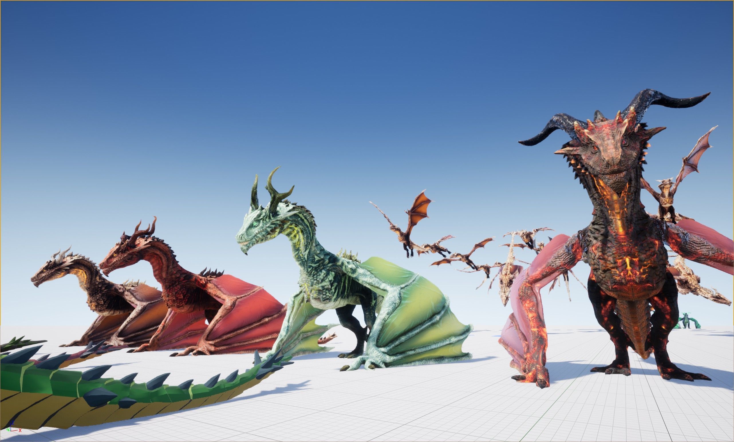 Kuzar the Magnificent Low-poly 3D model_8