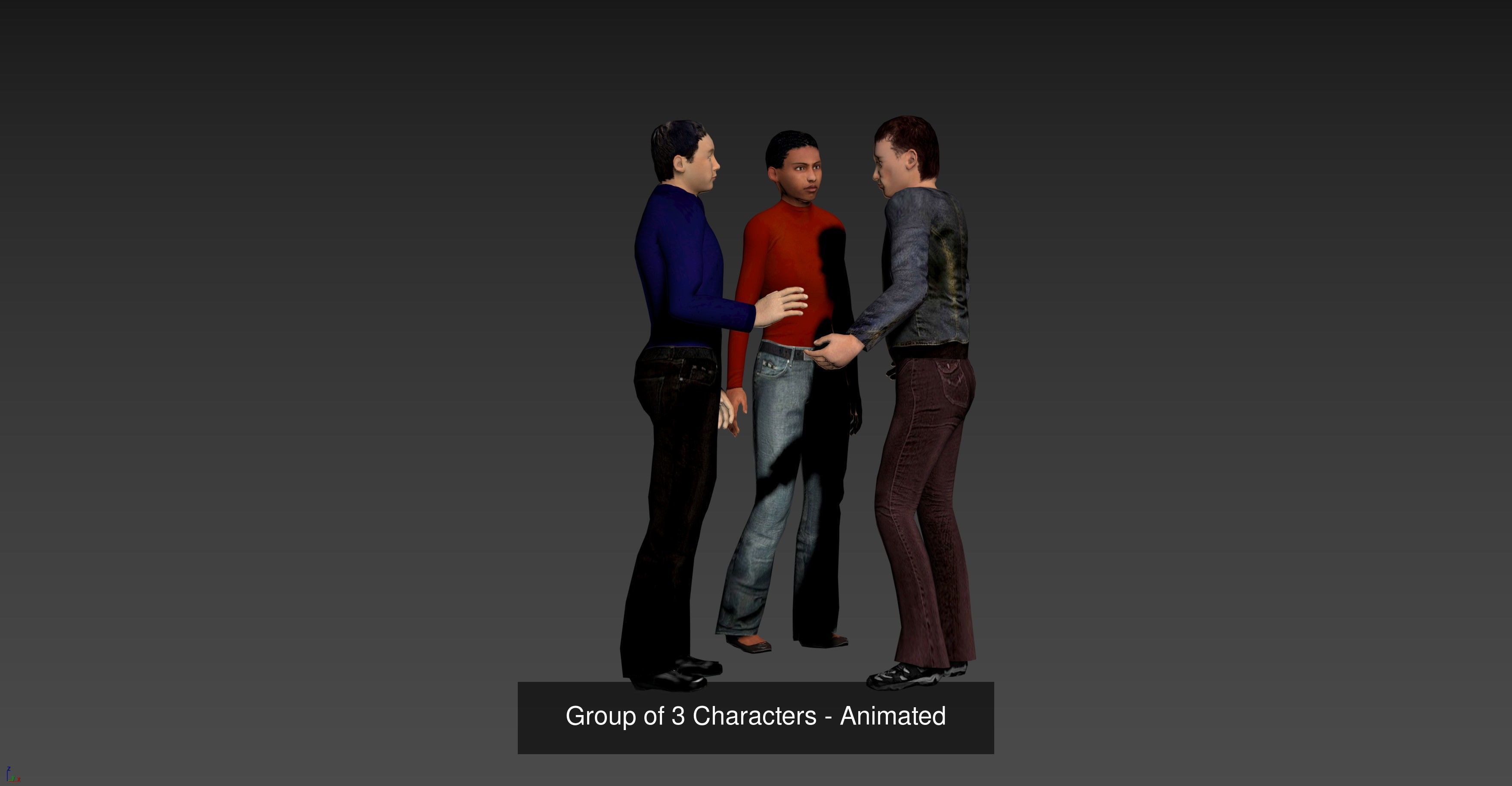 Collection of  10 animated Characters _6