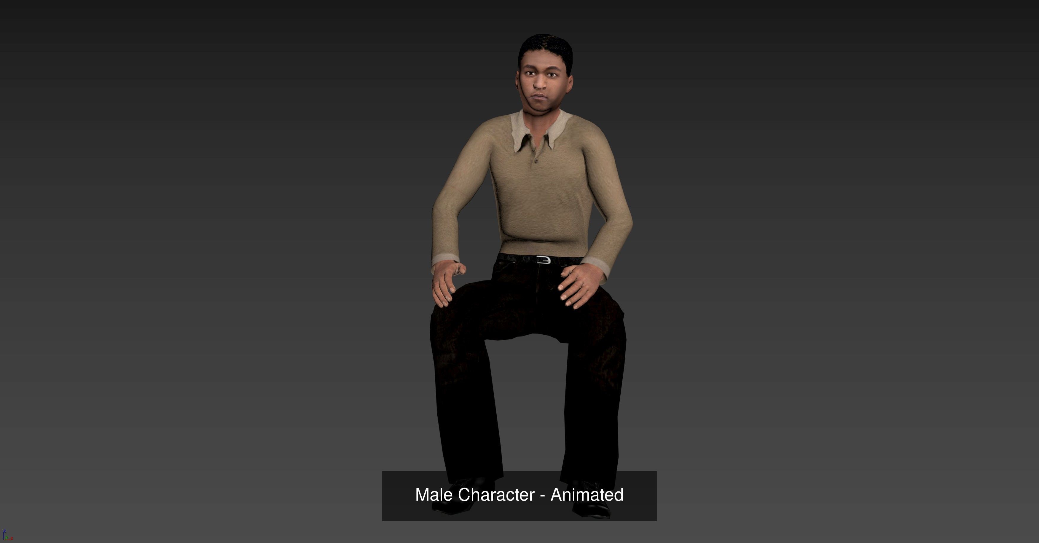 Collection of  10 animated Characters _10