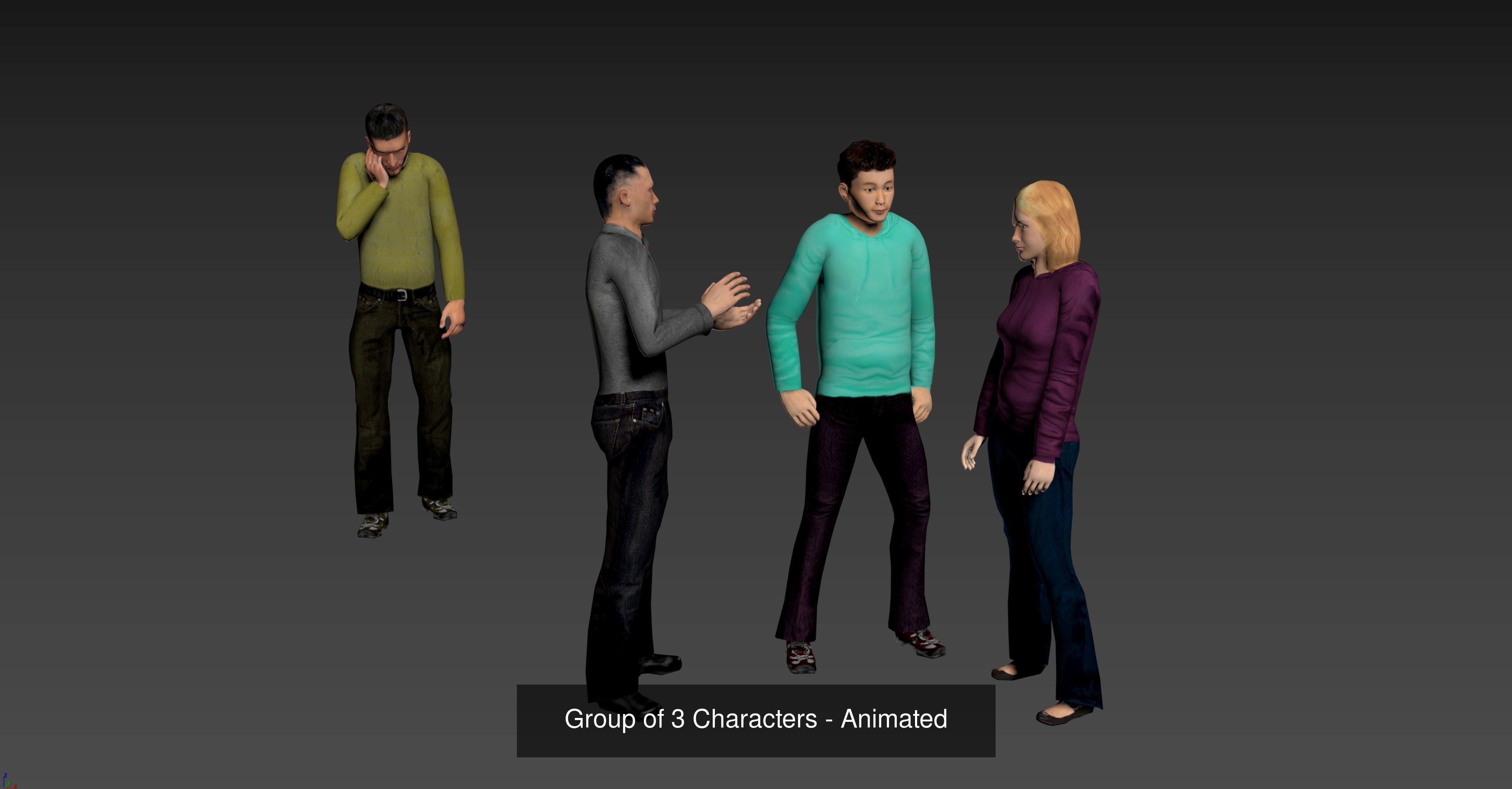 Collection of  10 animated Characters _9