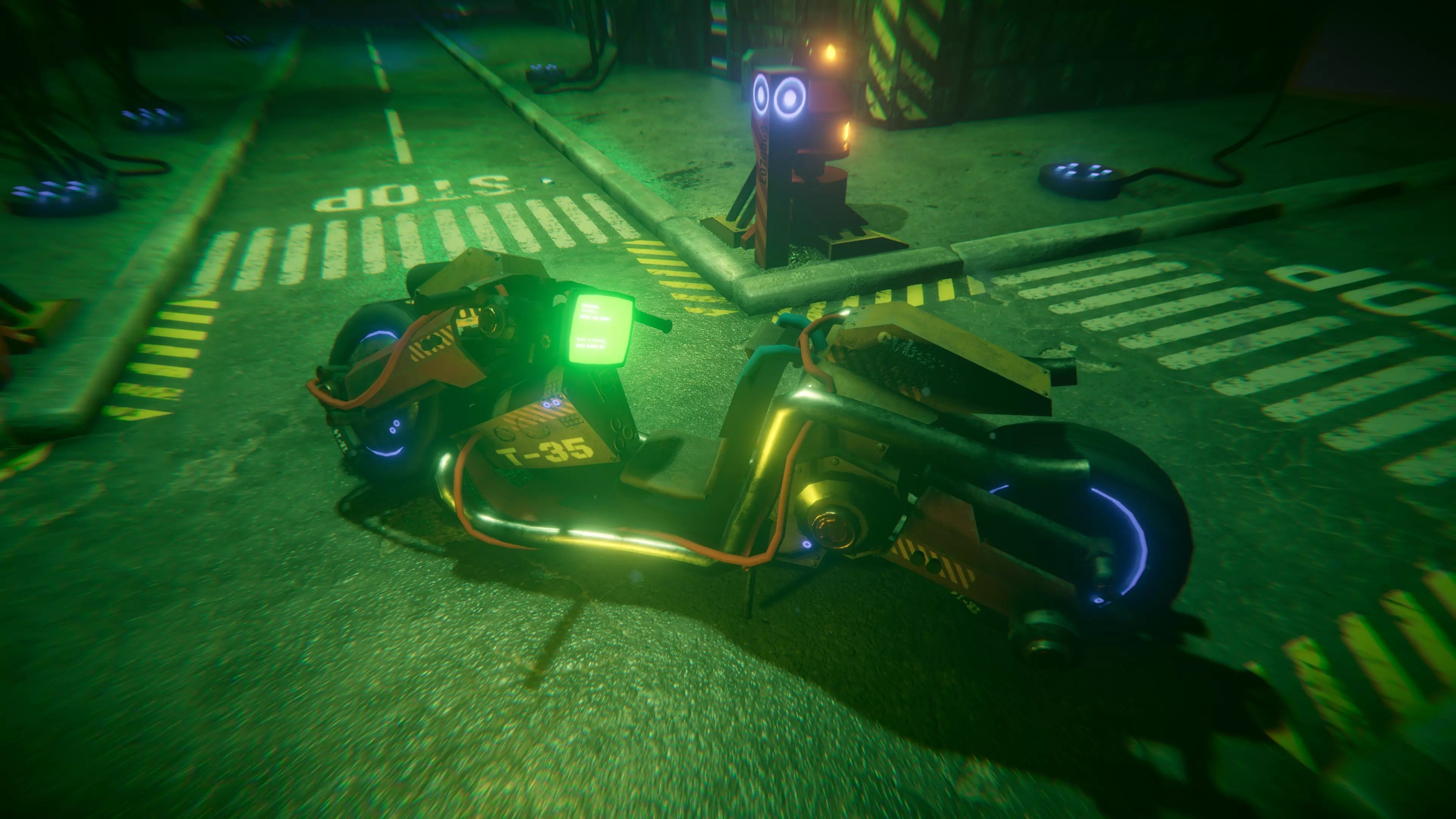 cyberpunk - Cyber City Fp Low-poly 3D model_4