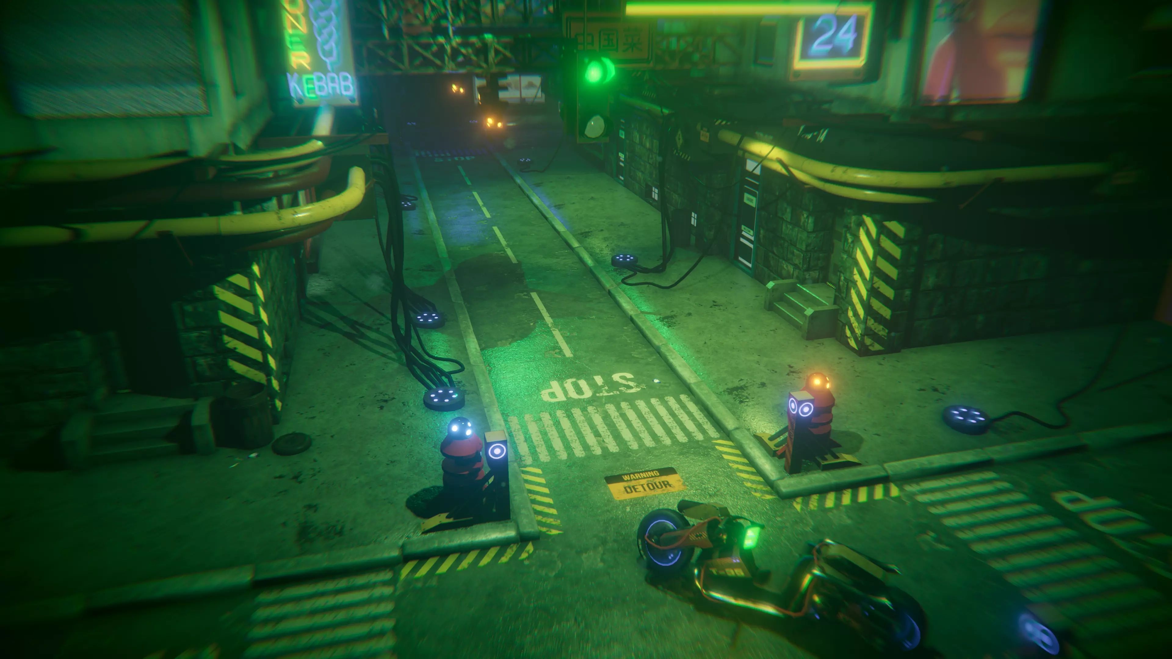 cyberpunk - Cyber City Fp Low-poly 3D model_3