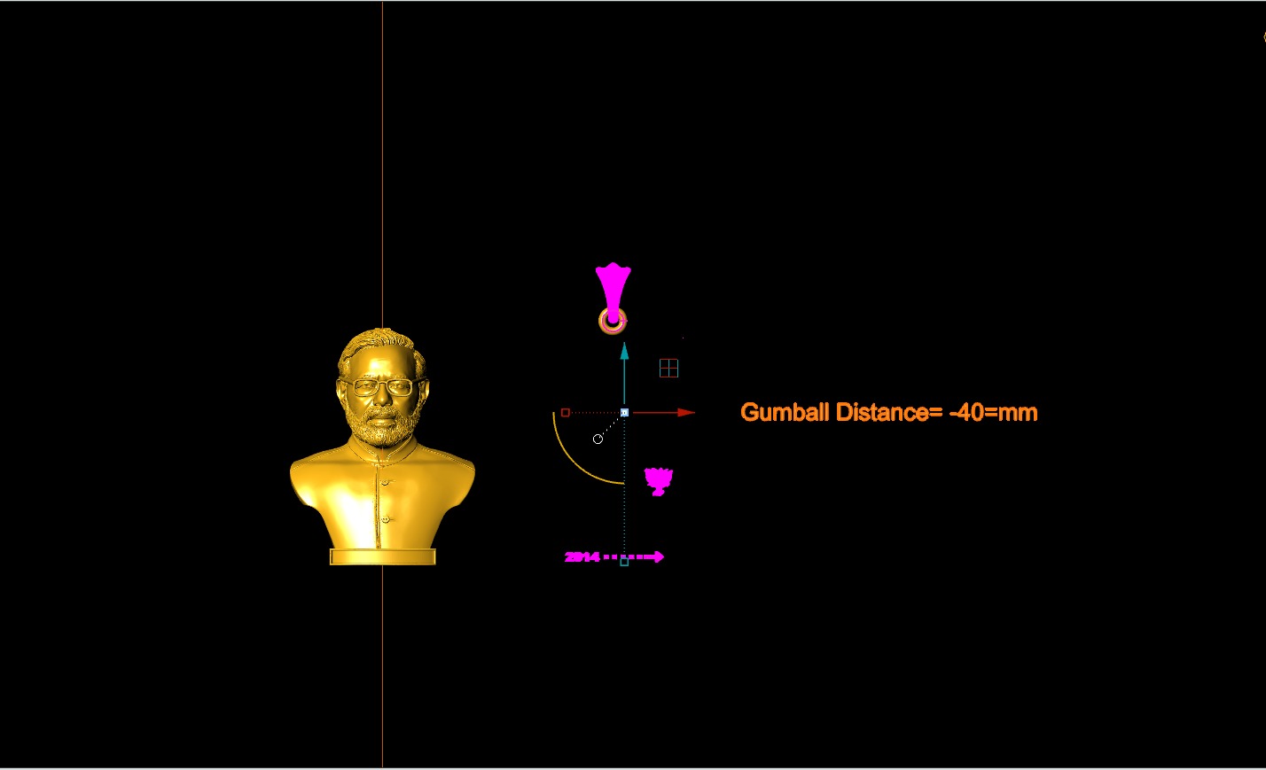 Modi Pendant 3Dprint File 3D print model_5