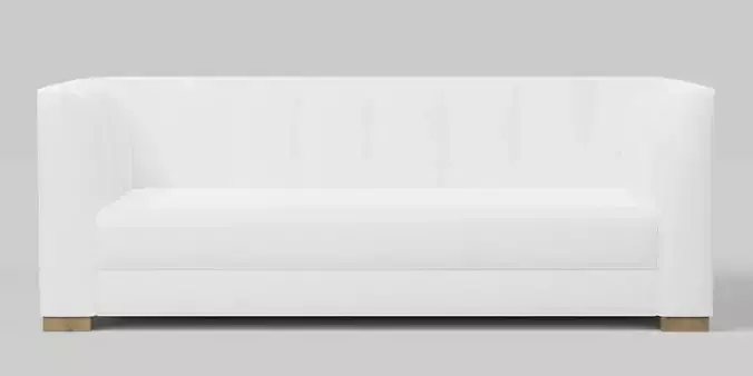 Beverly Linen Blend Sofa White