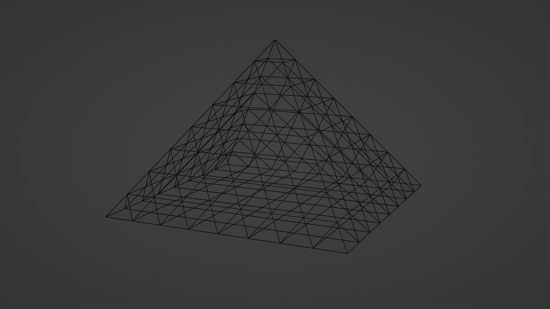 Egyptian Pyramid Free low-poly 3D model_3