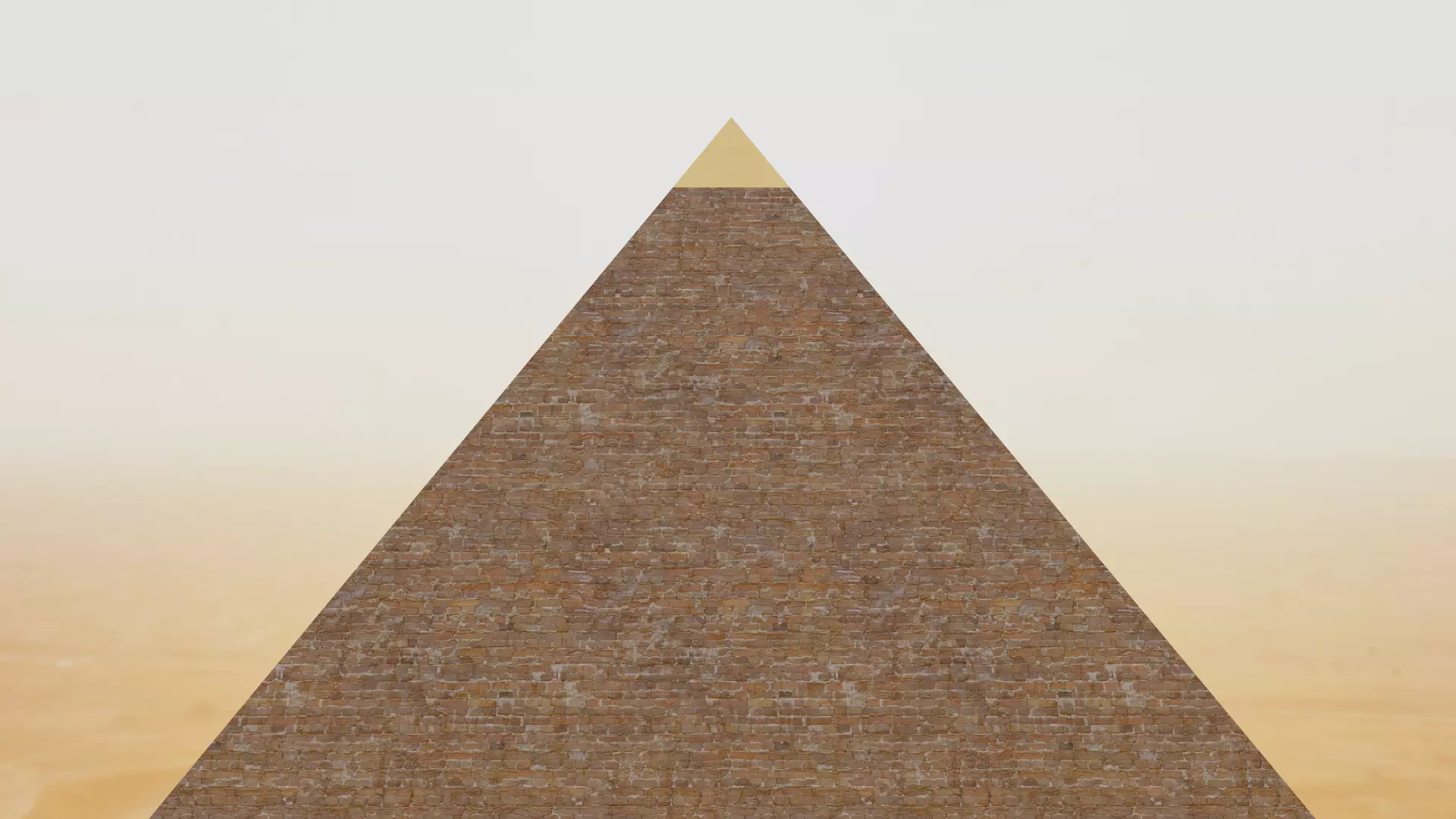 Egyptian Pyramid Free low-poly 3D model_0