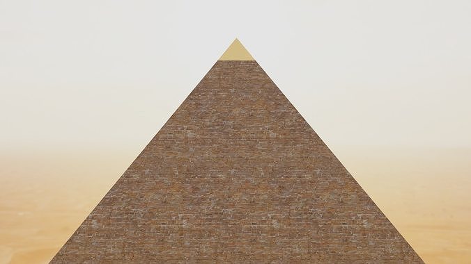 Egyptian Pyramid Free low-poly 3D model