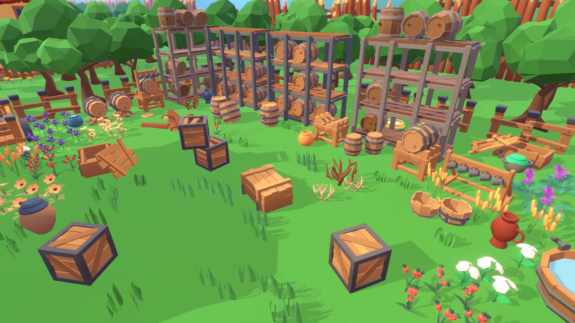 3D Medieval Pack Low-poly 3D model_11