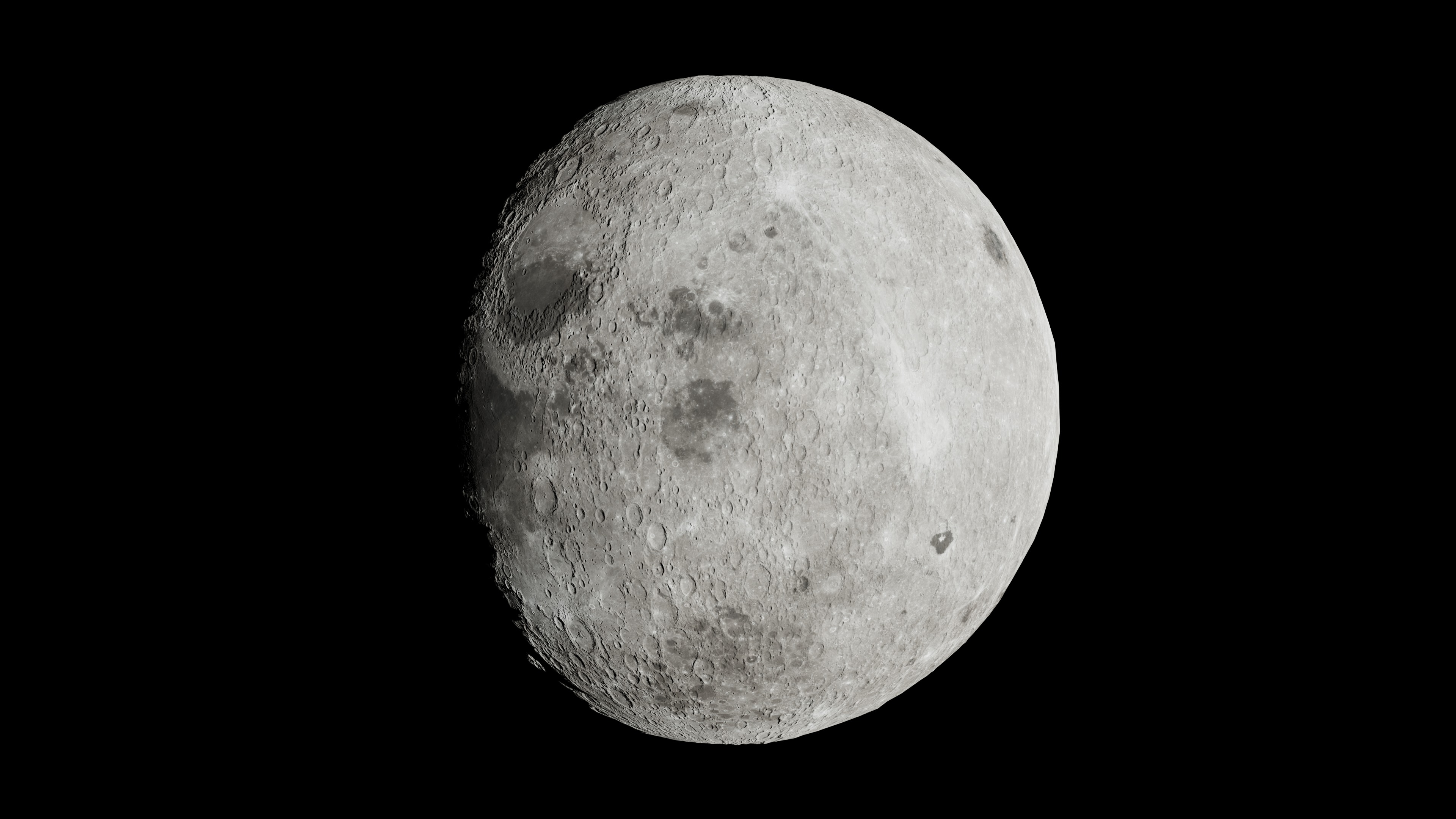 Moon 3D Model 3ds Max 3D model_2