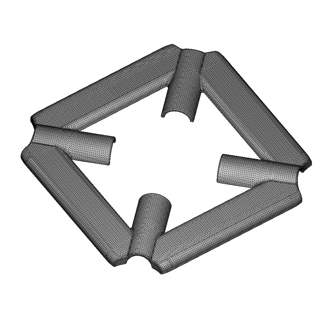 Premium Gas Stove Pan Support 3D print model_3