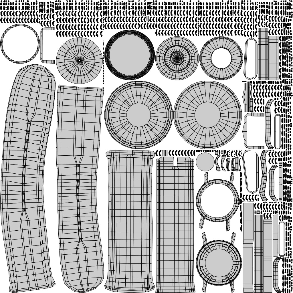 Titan Filigree by Nebula - Gold Analog Watch 3ds Max 3D model_11