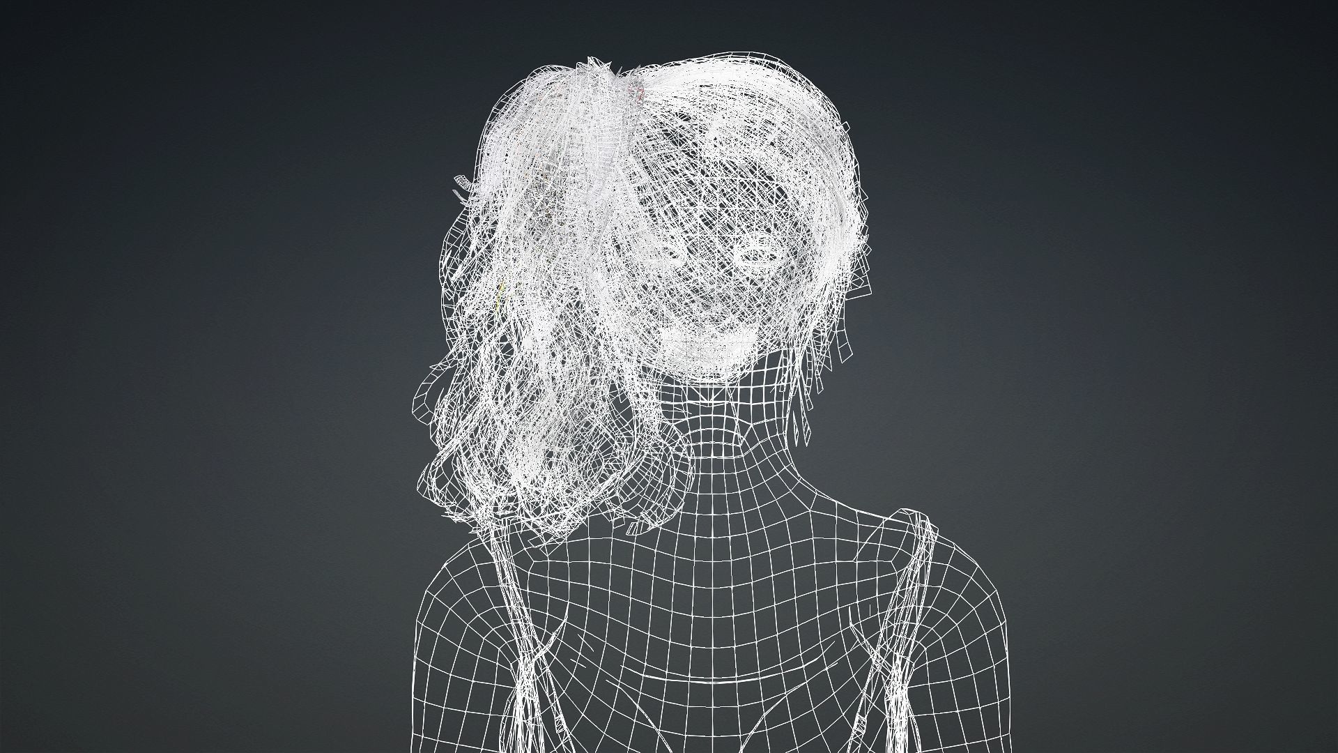 3D Female Character For Games And Animation 3D model_15