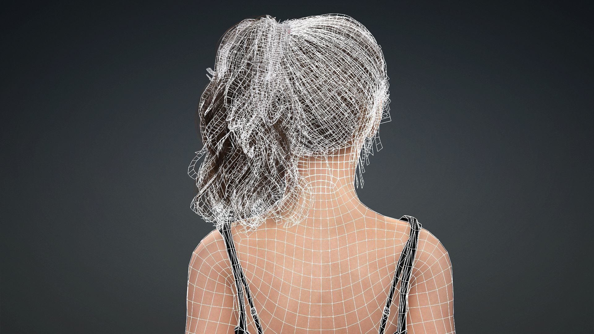 3D Female Character For Games And Animation 3D model_21