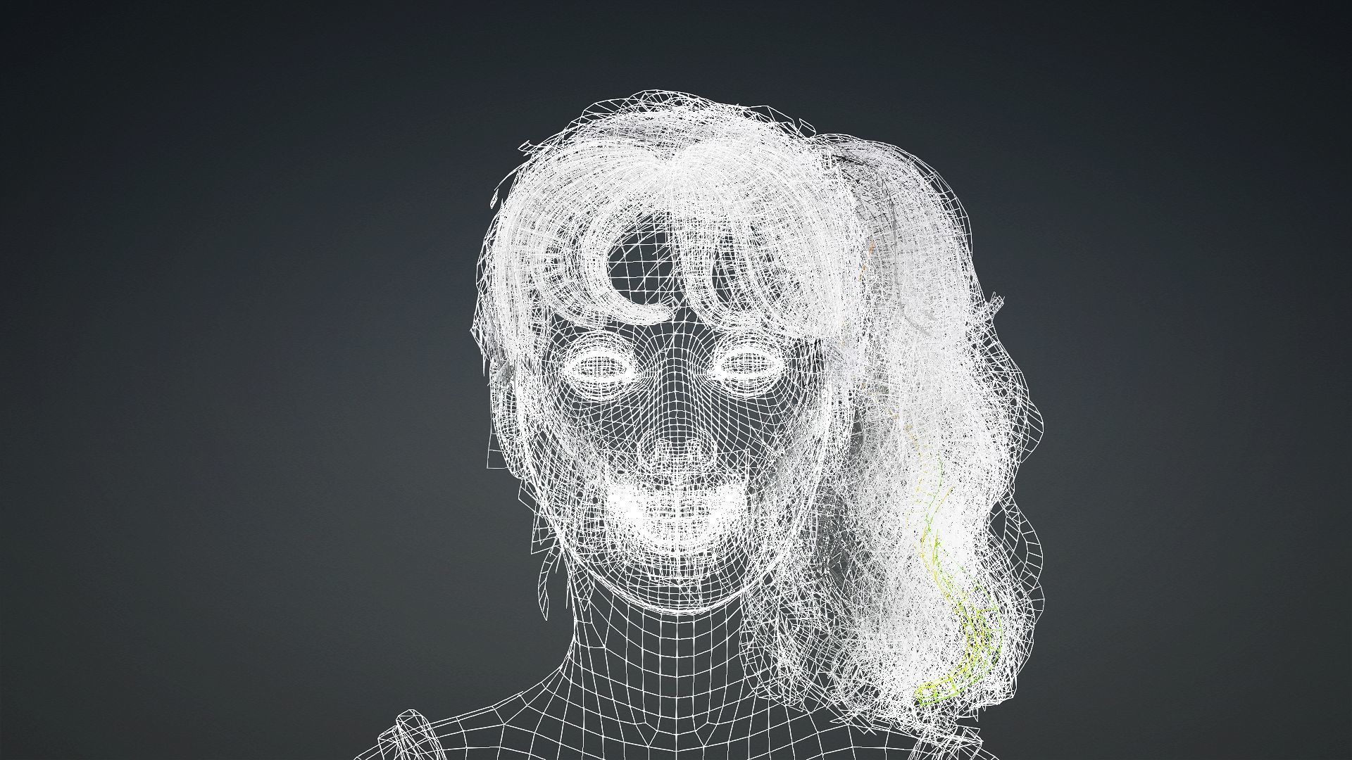 3D Female Character For Games And Animation 3D model_11