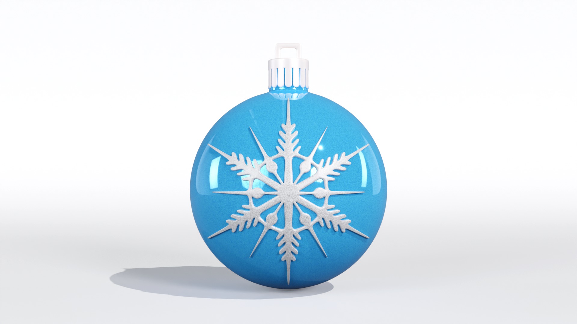Christmas Ball Set 3D model_2