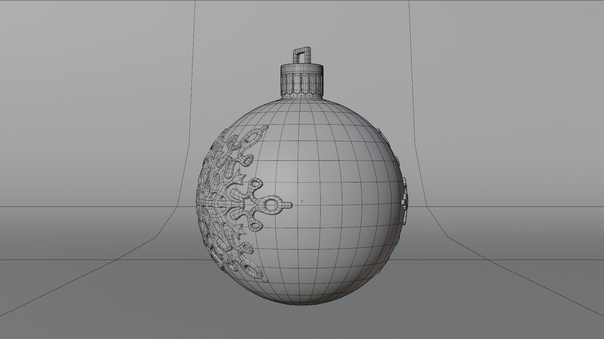 Christmas Ball Set 3D model_5