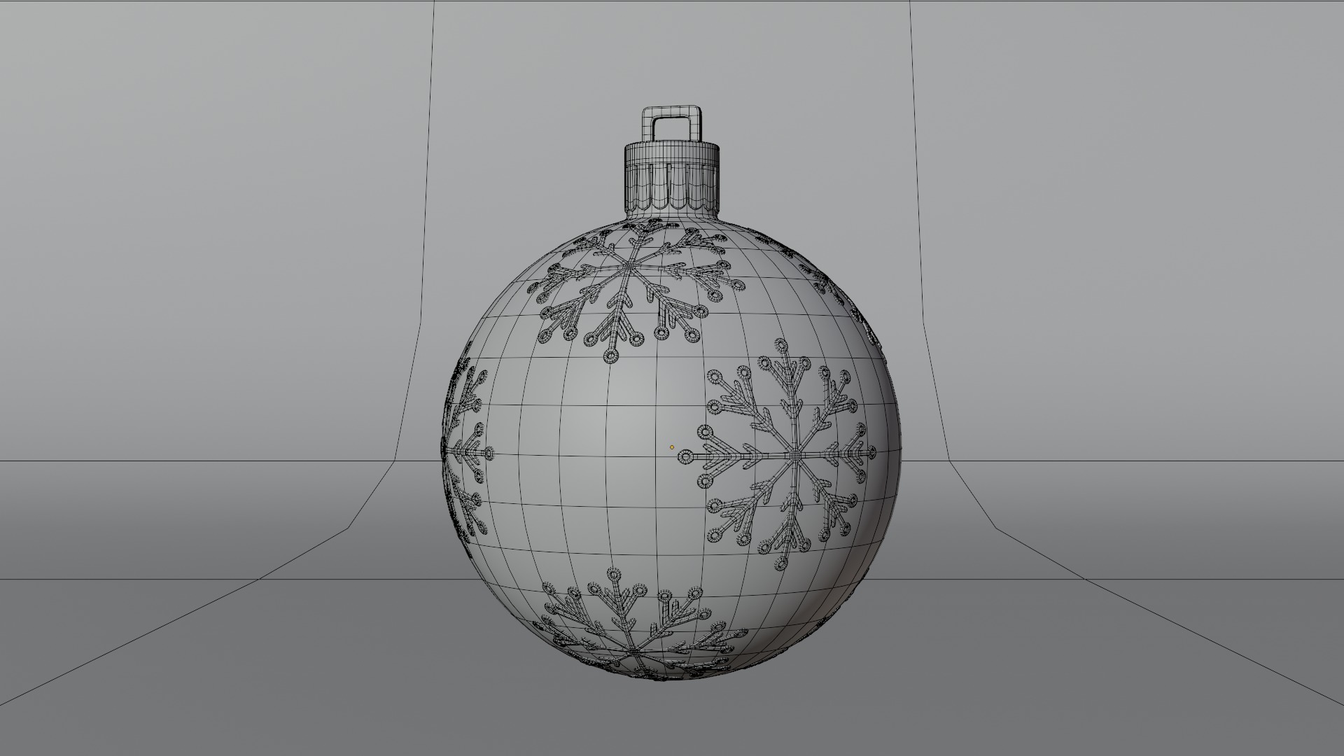 Christmas Ball Set 3D model_6