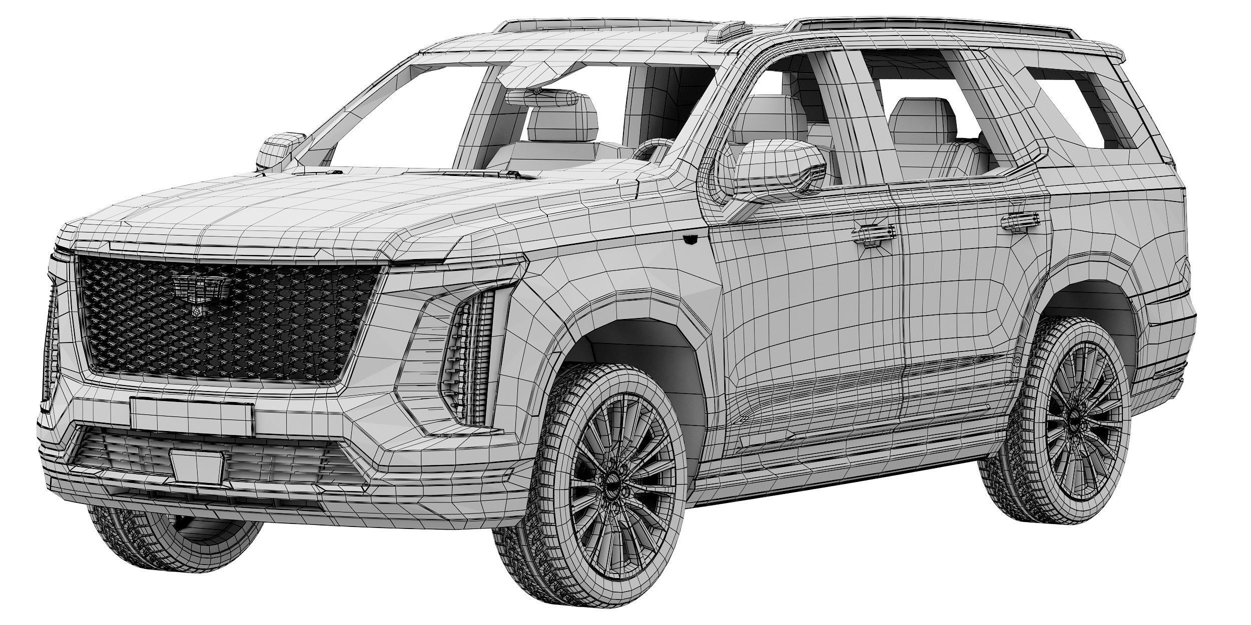 Cadillac Escalade 2025 3D model_13