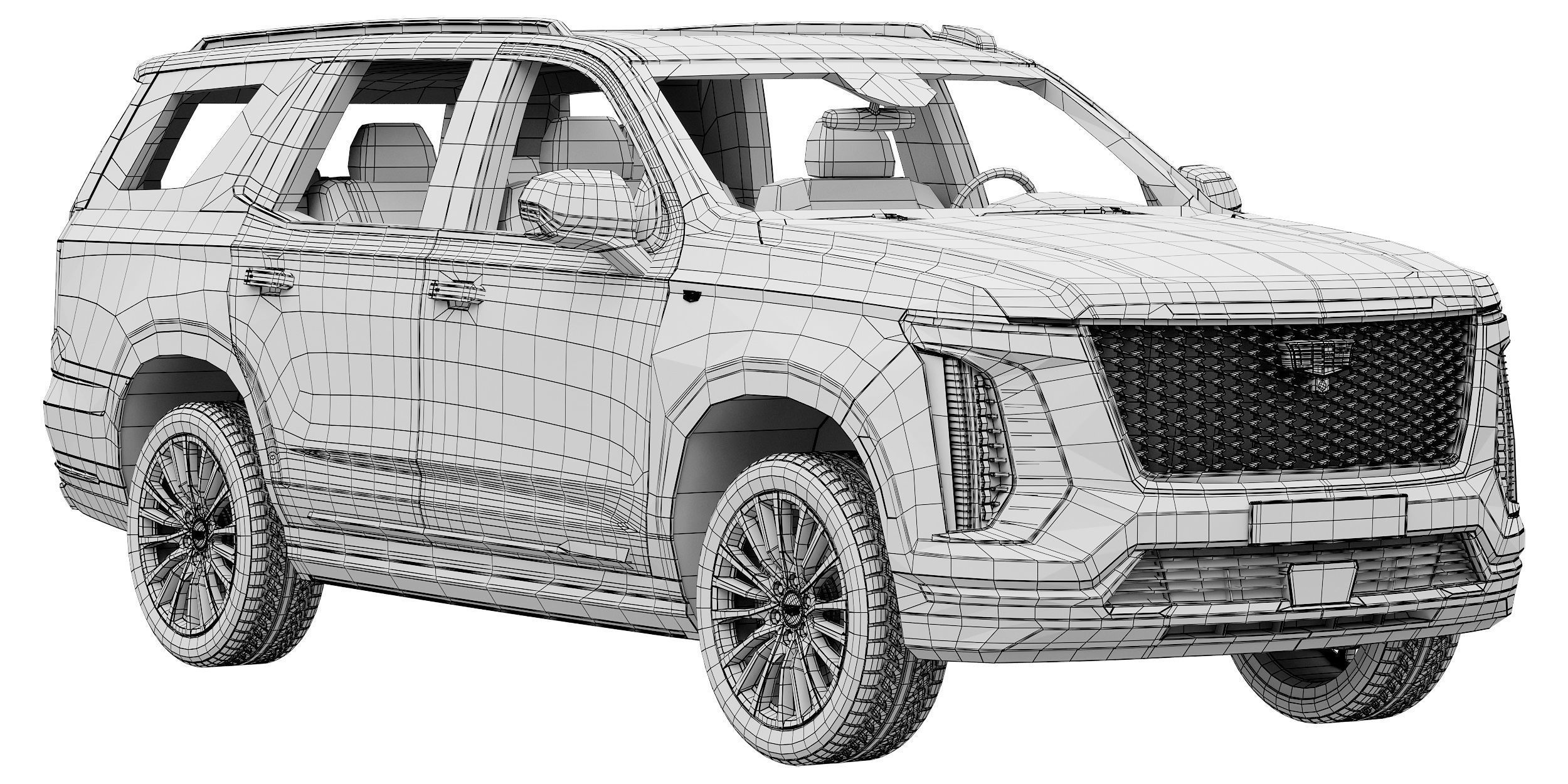 Cadillac Escalade 2025 3D model_14