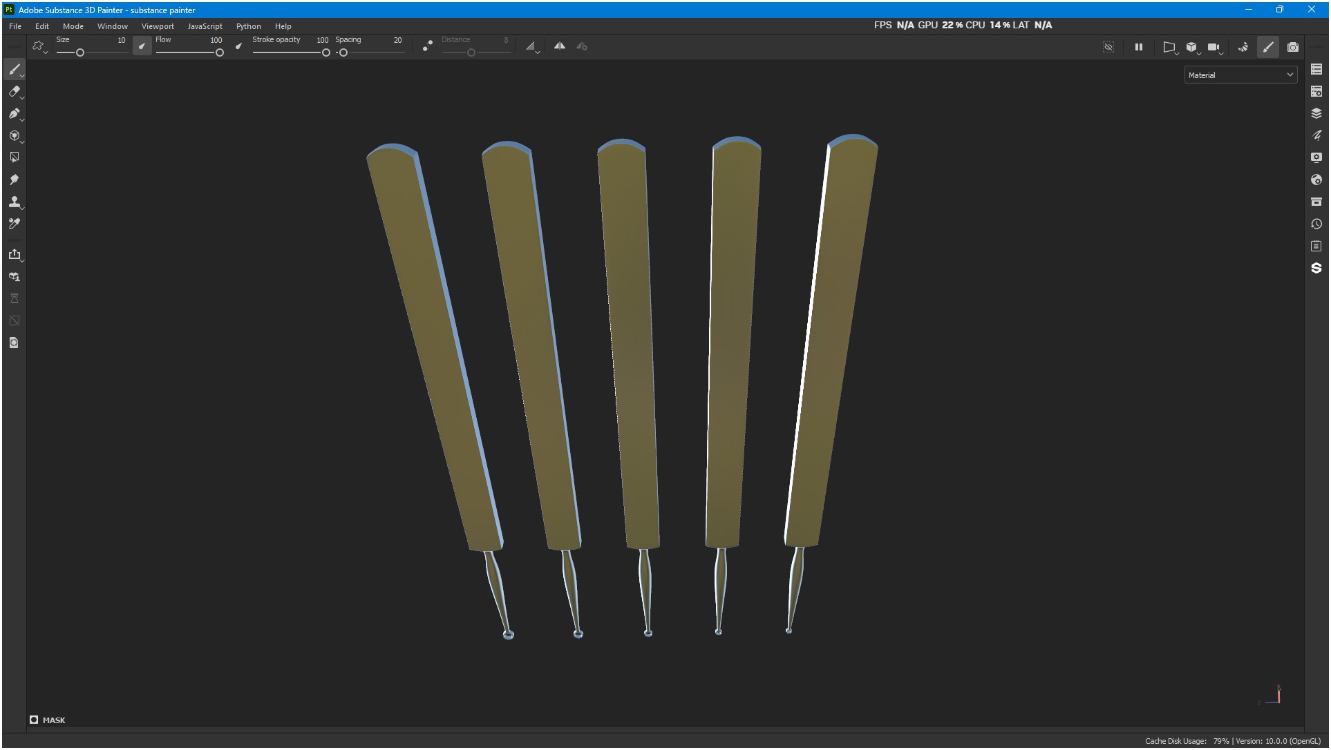 Fox Dermal Curettes Dermatology 3D model_22