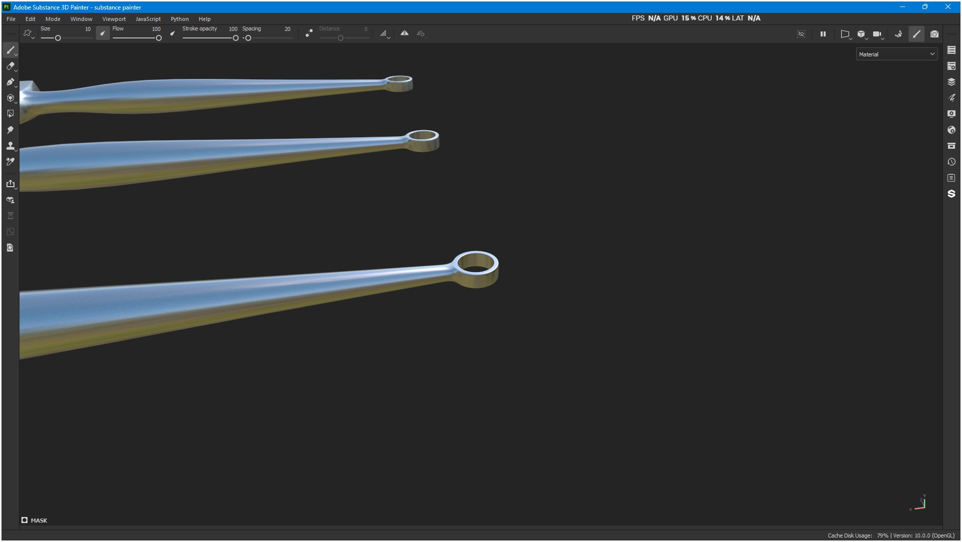 Fox Dermal Curettes Dermatology 3D model_38