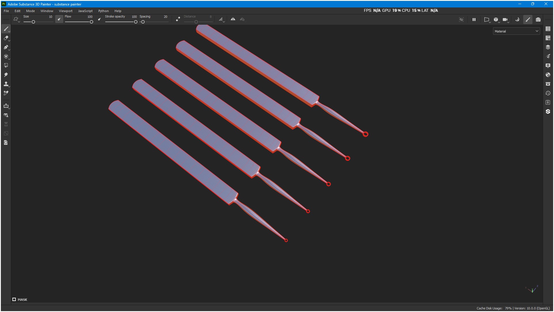 Fox Dermal Curettes Dermatology 3D model_27