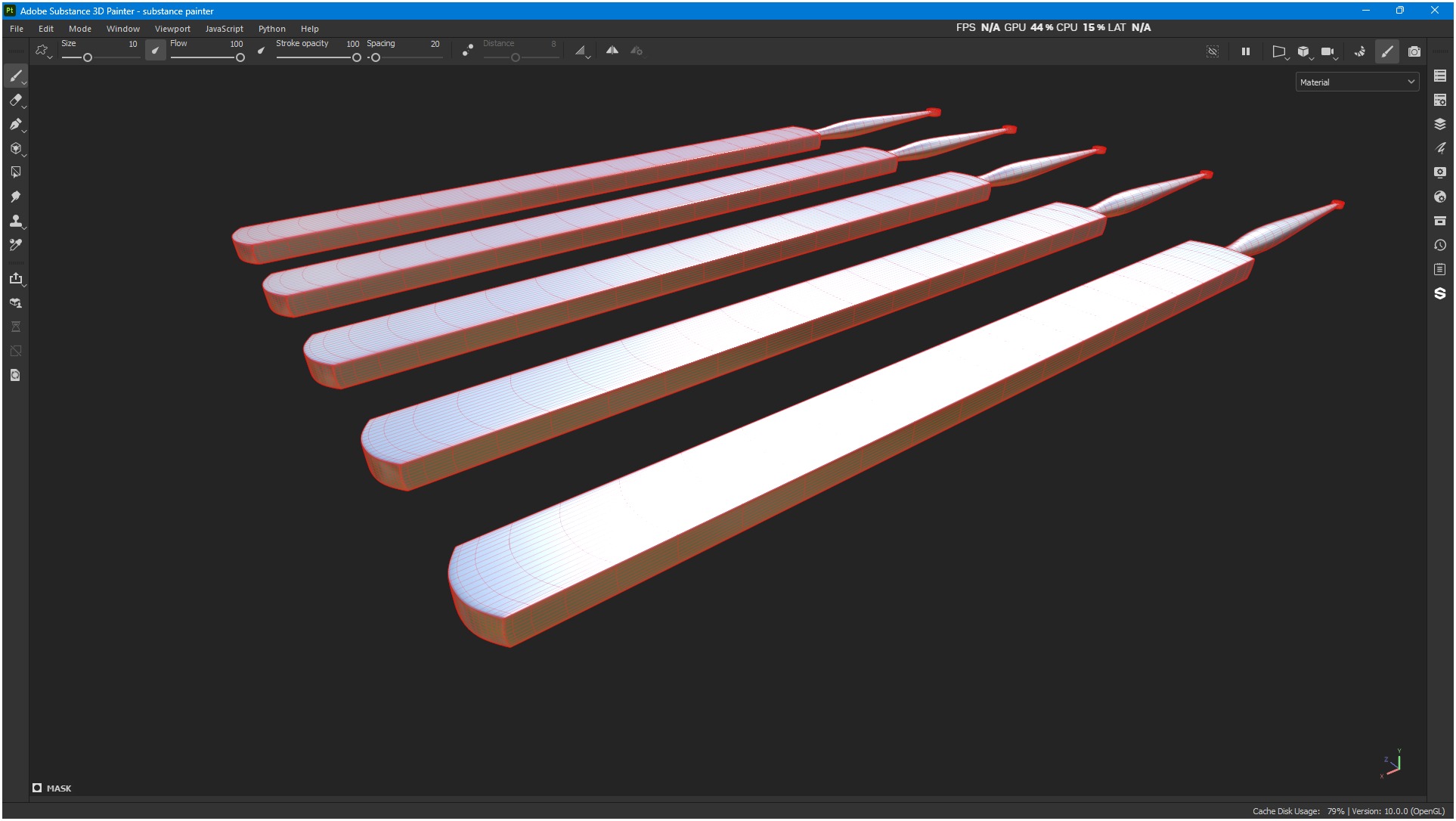 Fox Dermal Curettes Dermatology 3D model_26