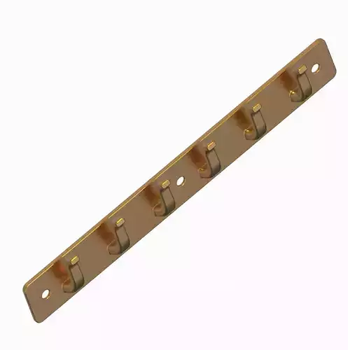 Premium Cloth Hook Hanger 3D print model