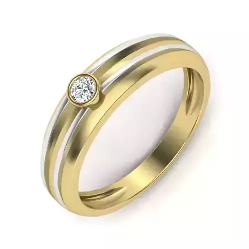 Women Diamond Ring 3dm STL  Render Details - PR-229 DIA