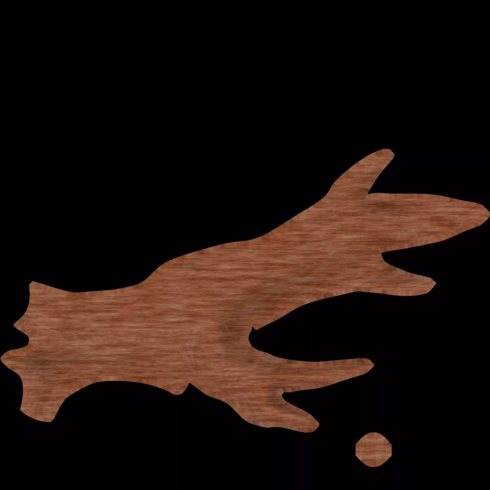 antler Free 3D model_0