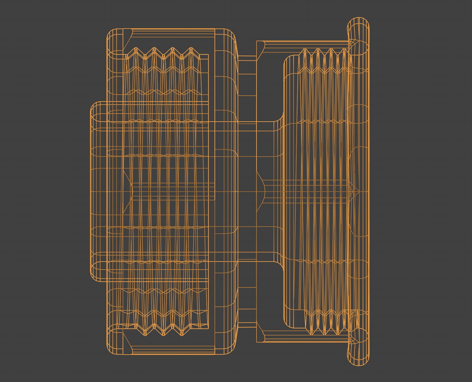 Plumbing Fittings Set with Procedural Materials Low-poly 3D model_10