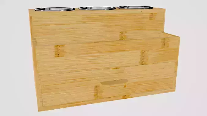 Modular Wooden Storage Rack