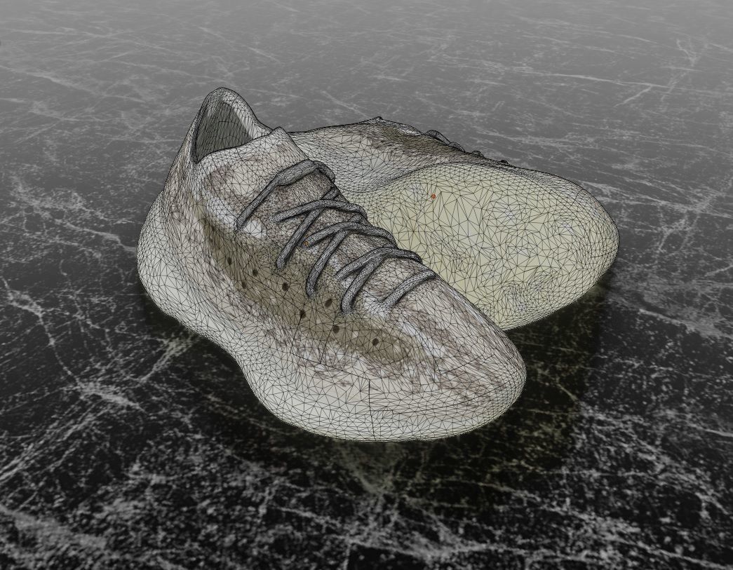 ADIDAS YEEZY BOOST 380 PYRITE 3D SHOES 3D model_13