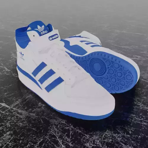 ADIDAS FORUM MID 3D SHOES