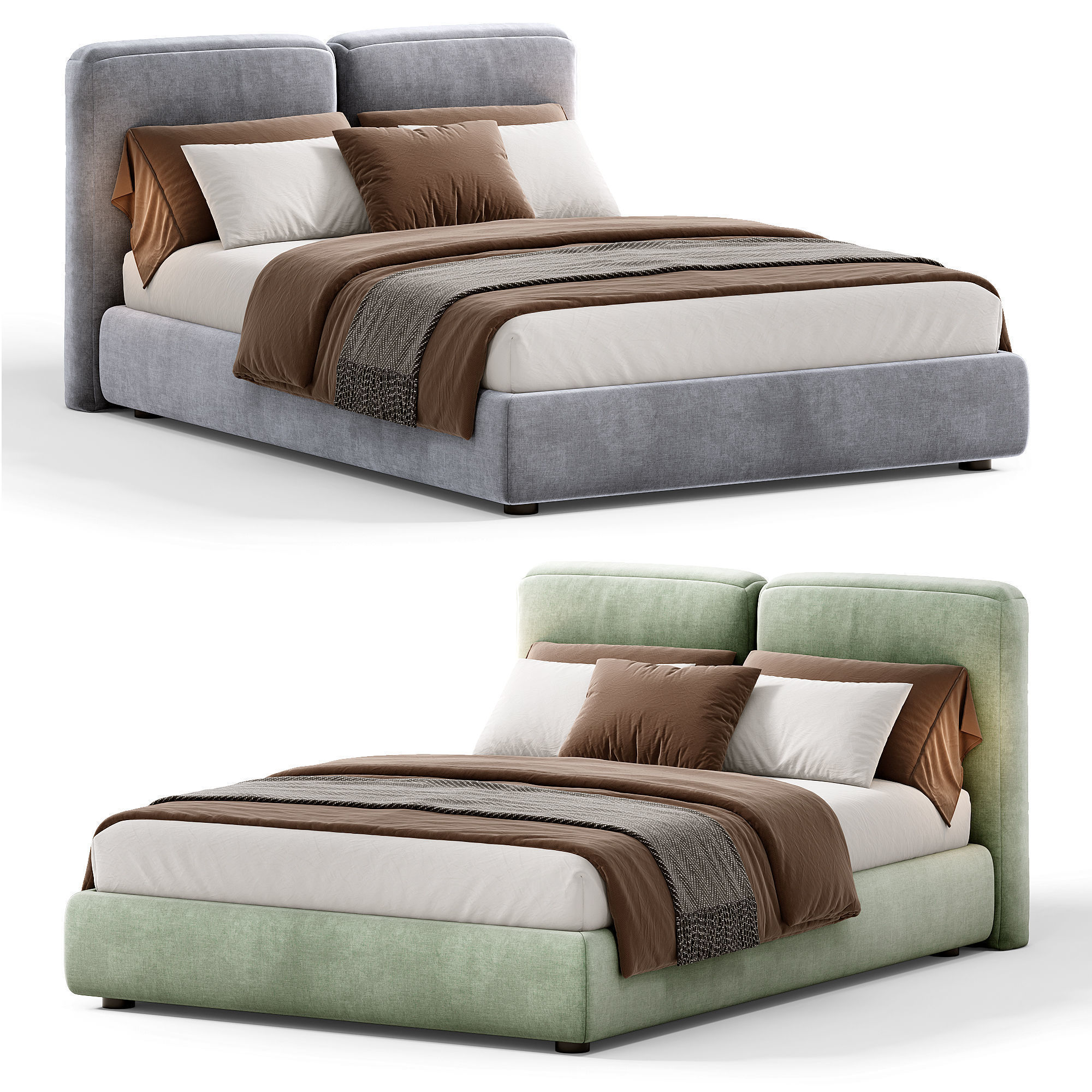 Loca bed 3D model_5