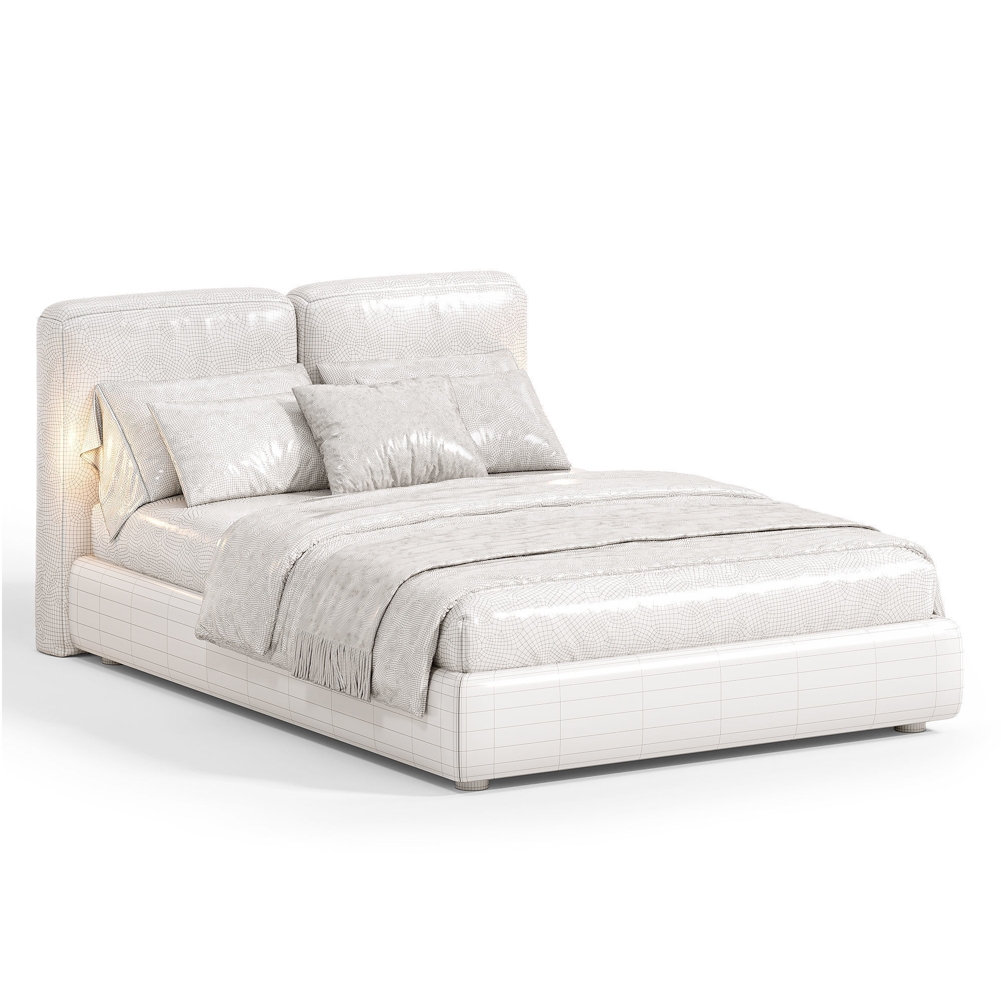 Loca bed 3D model_8