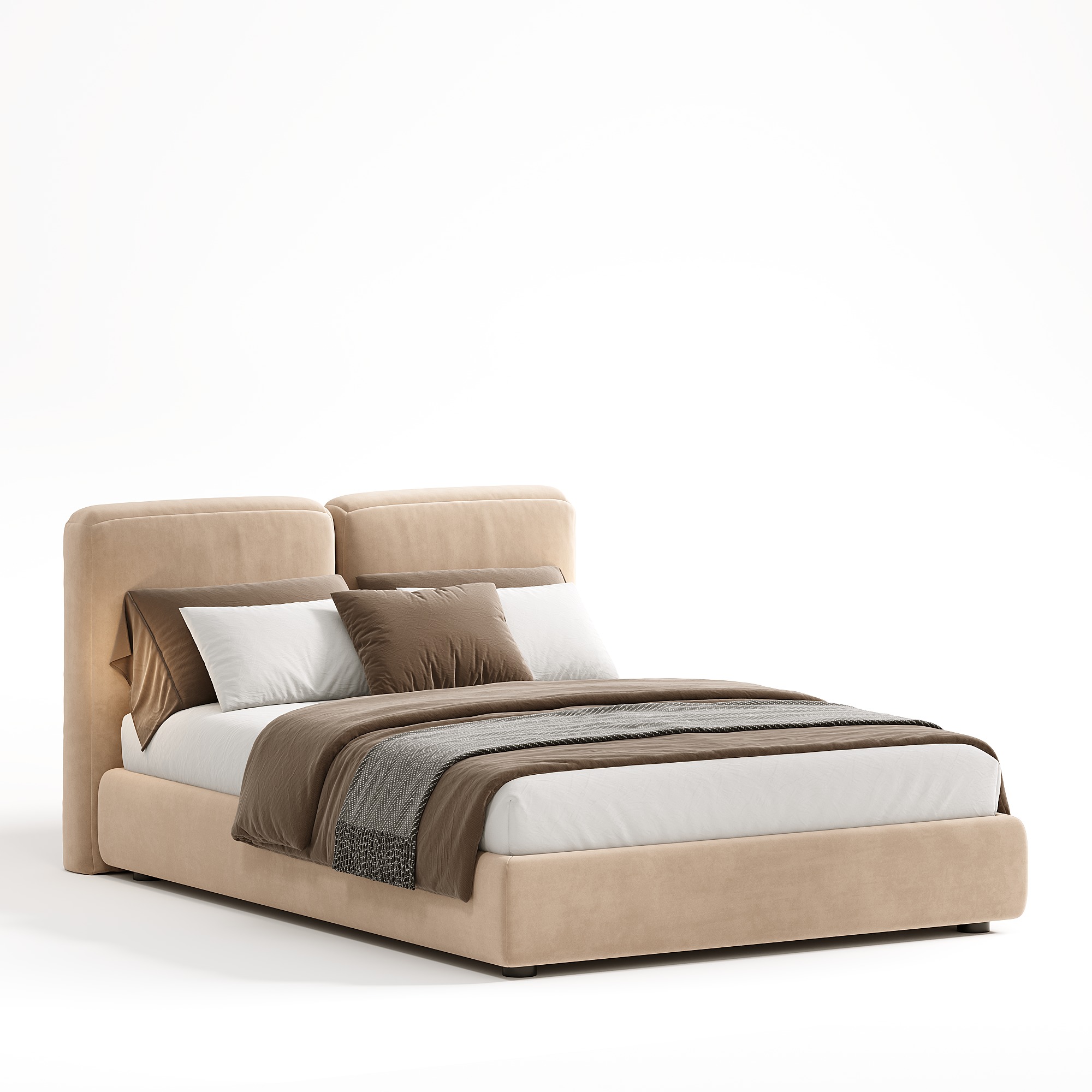 Loca bed 3D model_2
