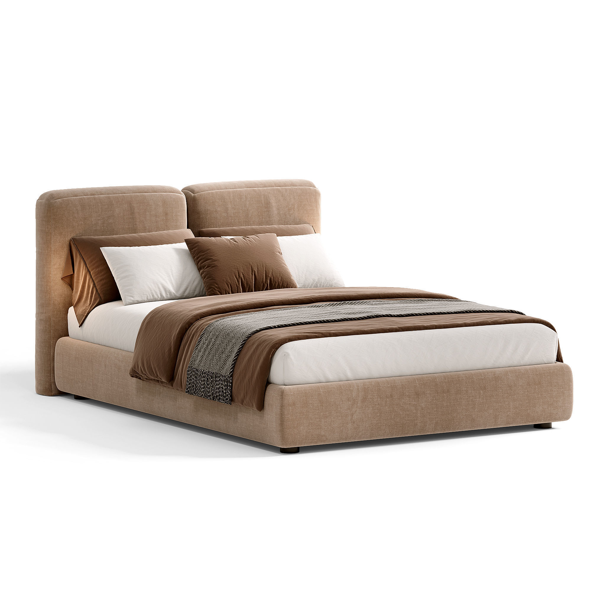 Loca bed 3D model_7
