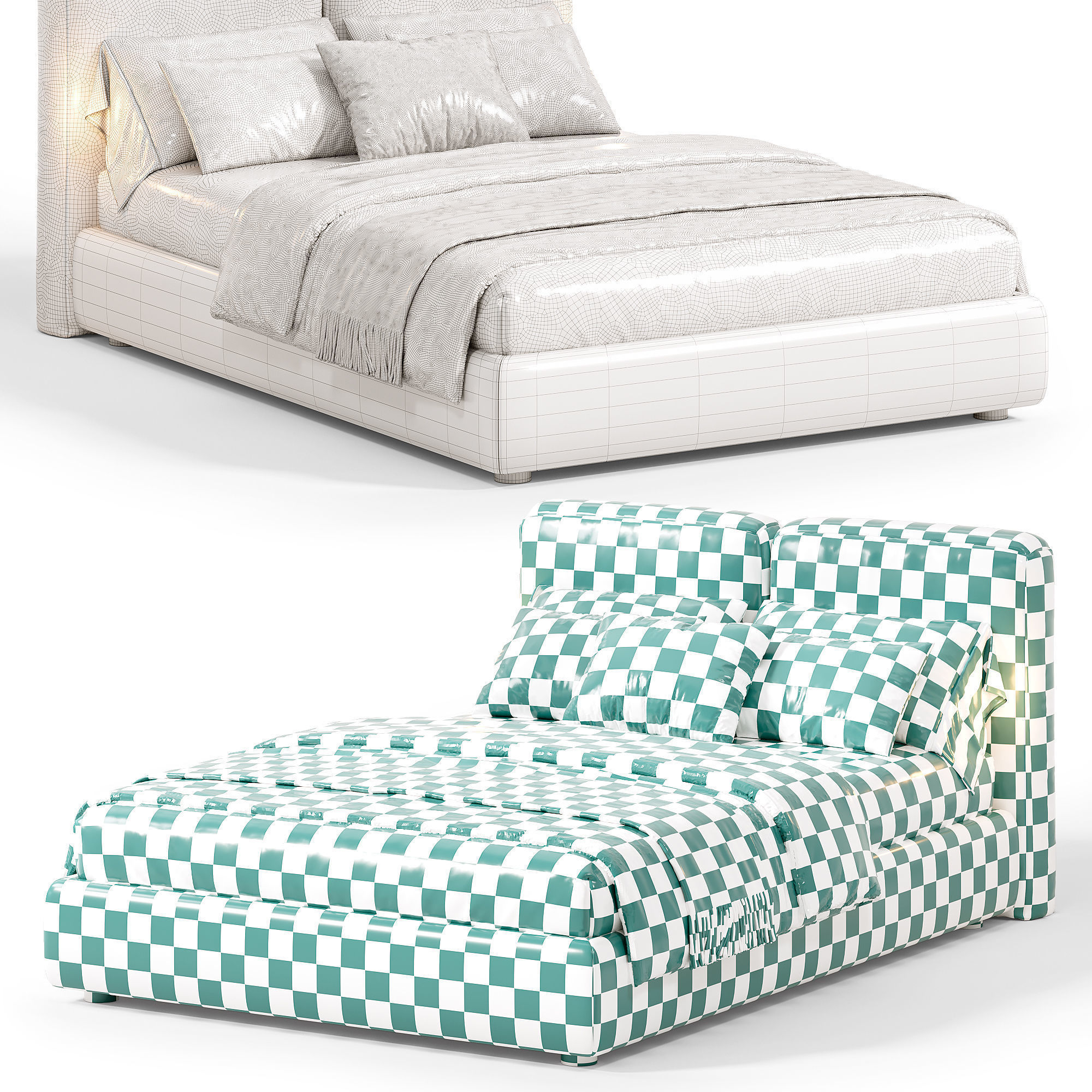 Loca bed 3D model_10