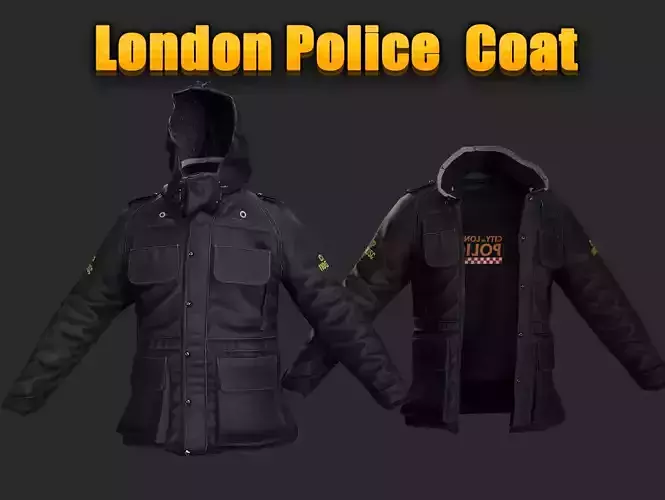 London Police Avenger Coat B315 fleece Jacket uniform 
