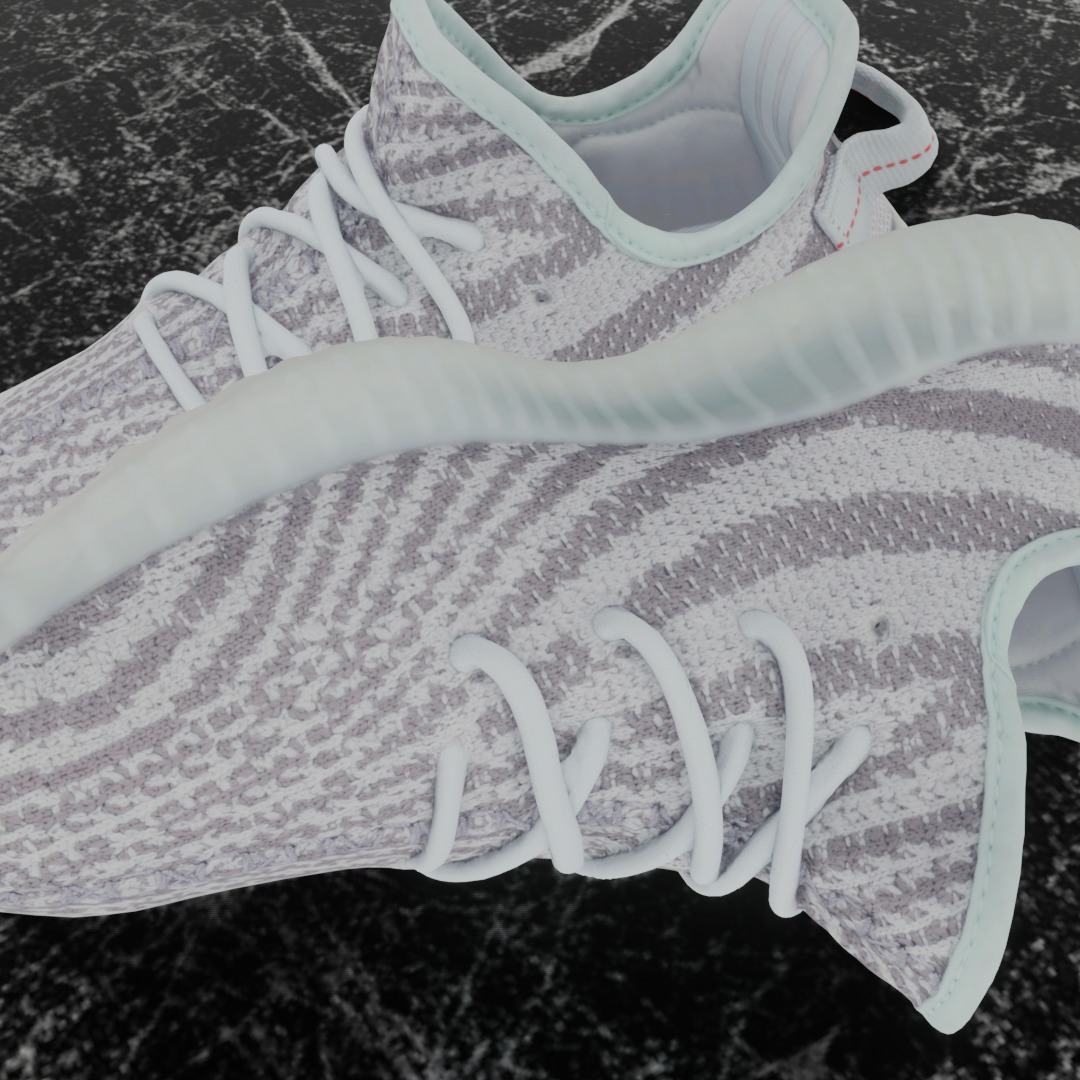 ADIDAS YEEZY BOOST 350 3D SHOES 3D model_12