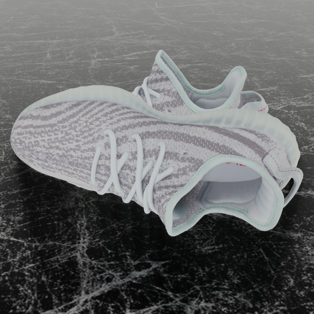 ADIDAS YEEZY BOOST 350 3D SHOES 3D model_7