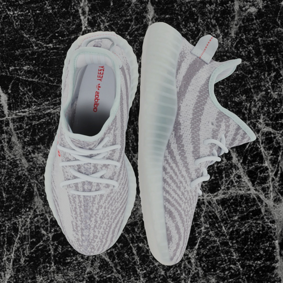 ADIDAS YEEZY BOOST 350 3D SHOES 3D model_2