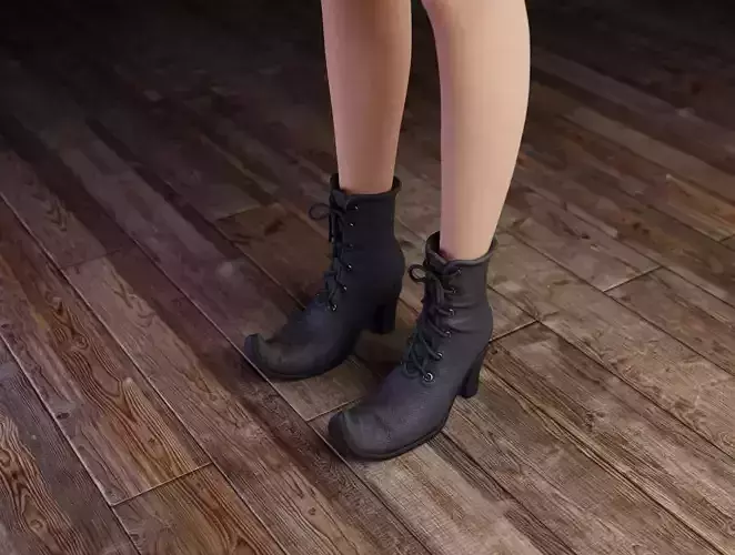 Witch-style boots